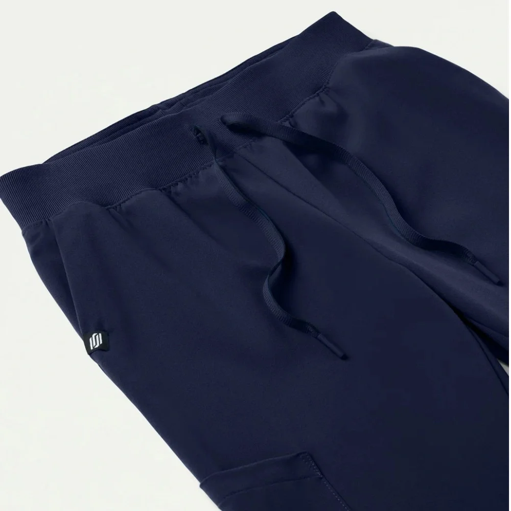 Jaanuu Silex Slim Knit-Waist Scrub Jogger